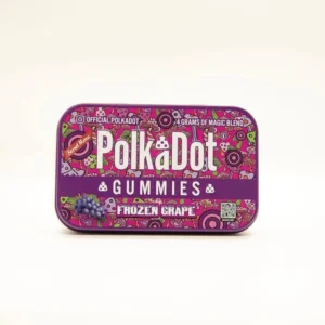 buy Polkadot Frozen Grape Gummies, Vegan magic gummies